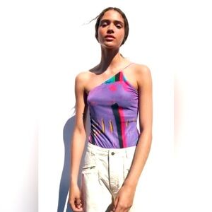 Zara David Pher One Strap Bodysuit